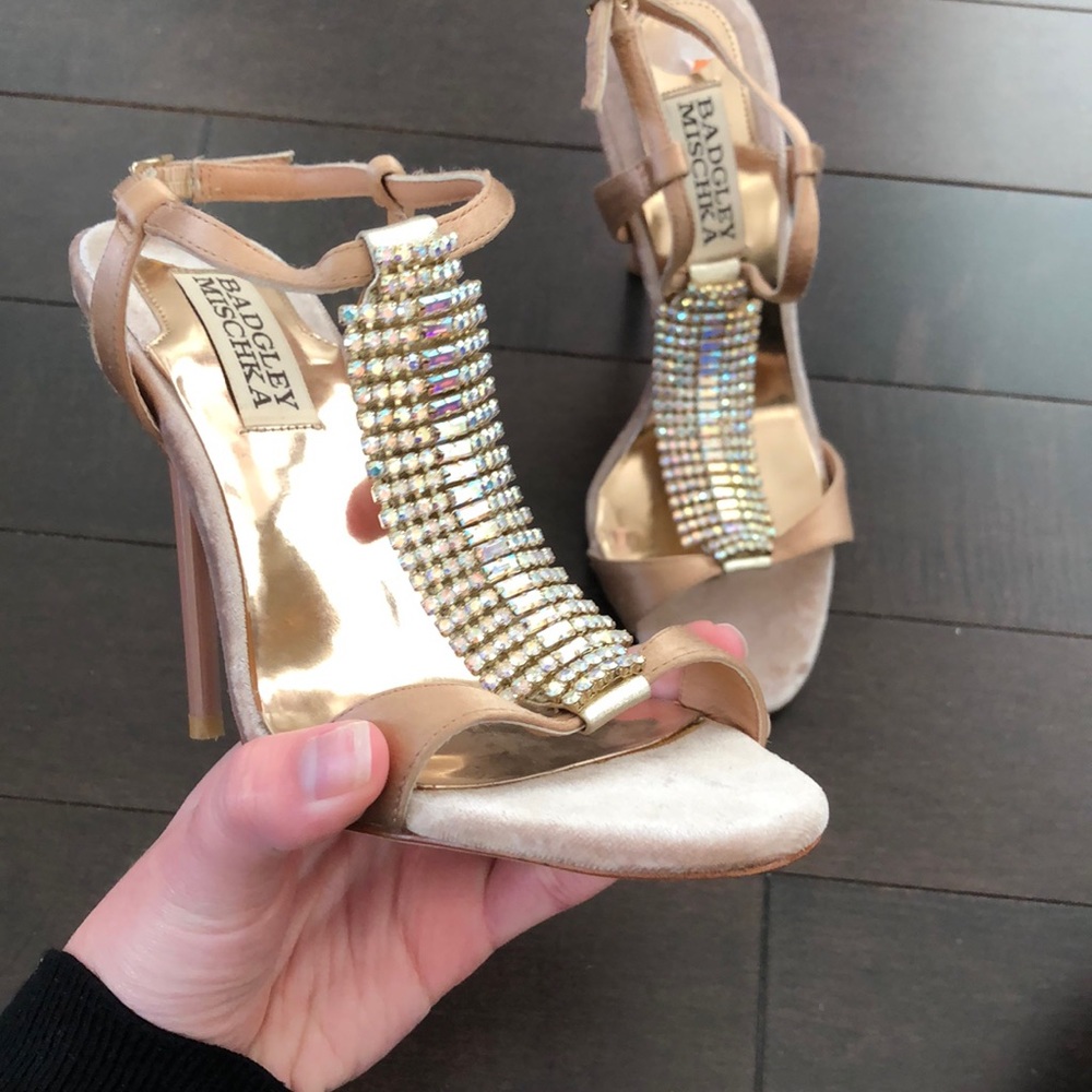 Badgley Mischka Evening Heels